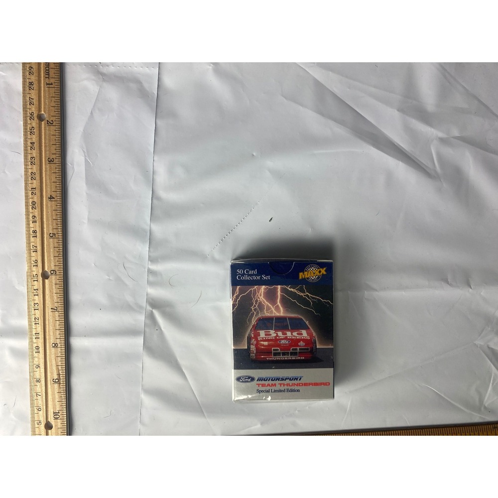 Ford Motorsport Team Thunderbird Budweiser 50 Card Collector Set Special Limite